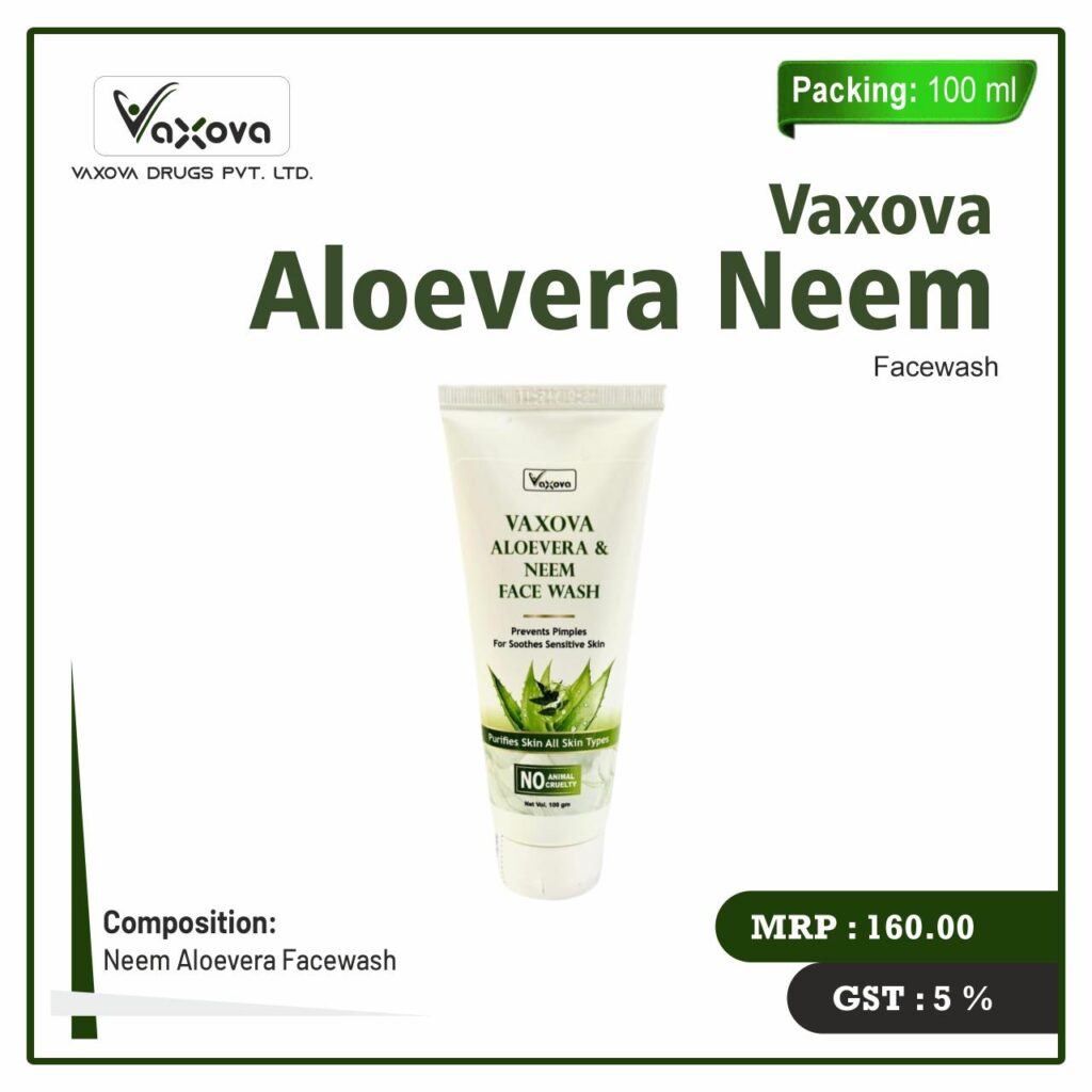 Vaxova Aloevera Neem FaceWash