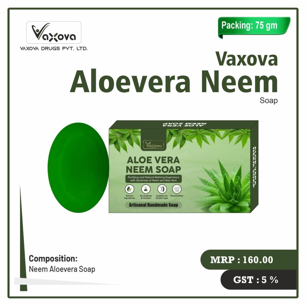 Vaxova Alovera Neem Soap